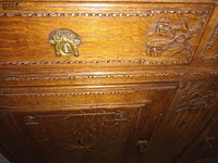 Lot 54 - antieke houten kast - afbeelding 2 van  4