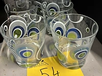 Lot 54 - drinkglazen - 5 stuks