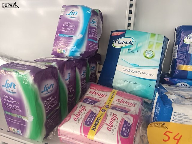 Lot 54 - hygiëne verbanden en broekjes - afbeelding 4 van  4