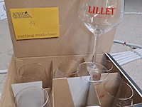 Lot 54 - lillet glazen - afbeelding 1 van  1