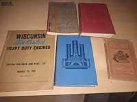 Lot 54 - oude boeken over techniek. 5 stuks