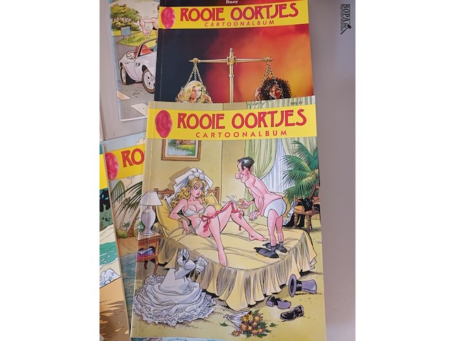 Lot 54 - rooie oortjes cartoonalbum. 10 stuks - afbeelding 3 van  5