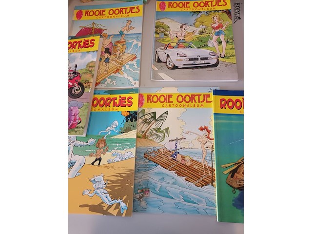 Lot 54 - rooie oortjes cartoonalbum. 10 stuks - afbeelding 4 van  5