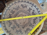 Lot 54 - vintage ceramano hangbord '60 & keramieke vaas '50 bodo mans - afbeelding 2 van  5