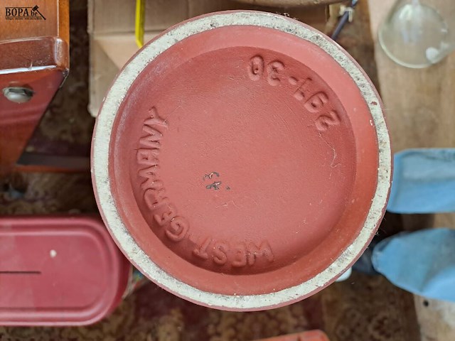 Lot 54 - vintage ceramano hangbord '60 & keramieke vaas '50 bodo mans - afbeelding 5 van  5