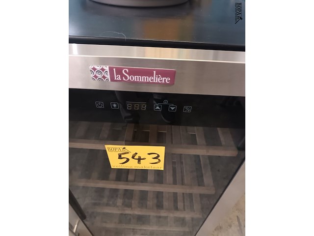 Lot 543 - wijnfrigo la sommelière - afbeelding 2 van  4