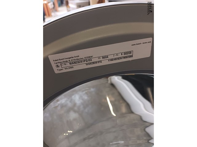 Lot 545 - wasmachine bosch - afbeelding 4 van  4