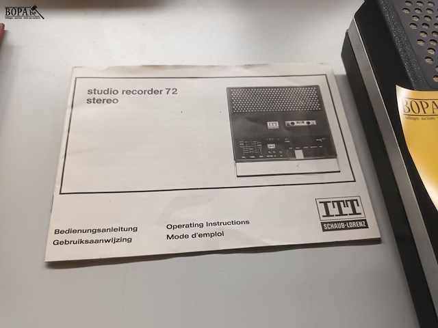 Lot 546 - studio recorder itt - afbeelding 4 van  4