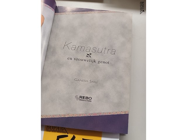 Lot 547 - boek kamasutra en vrouwelijk genot - afbeelding 2 van  3