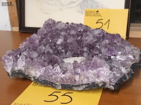 Lot 55 - amethist cluster - afbeelding 2 van  4