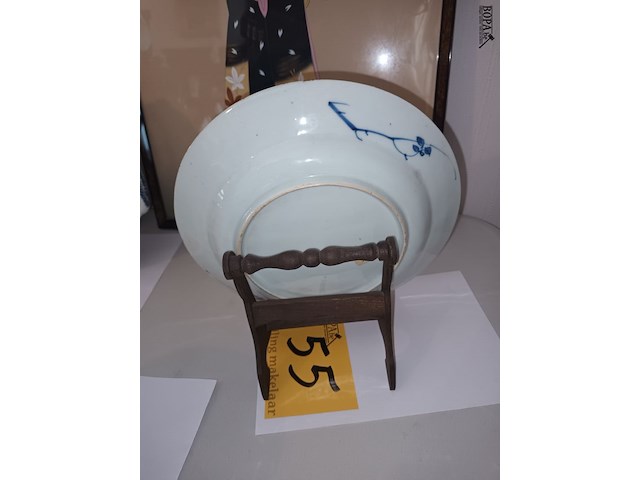 Lot 55 - antiek chinees bord - afbeelding 3 van  4