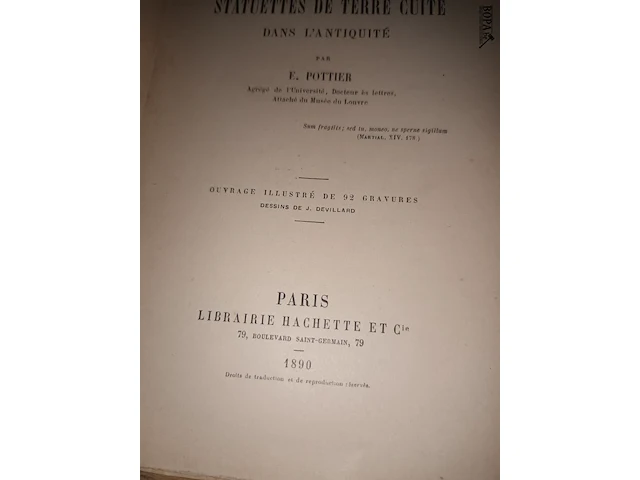 Lot 55 - antieke boeken. 3 stuks - afbeelding 4 van  5