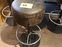 Lot 55 - barkruk pedrali. 10 stuks - afbeelding 5 van  5