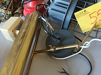 Lot 55 - bureaulampen en hanglamp. 5 stuks - afbeelding 4 van  4