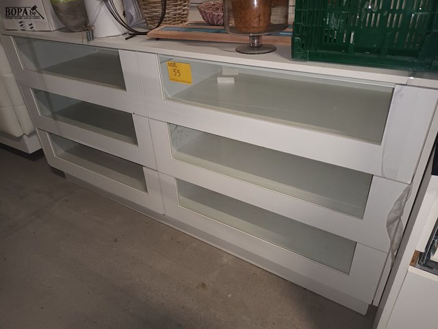 Lot 55 - dubbelzijdige ladekast - afbeelding 1 van  5