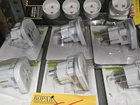 Lot 55 - lot reisstekkers ong 10 stuks - afbeelding 2 van  4