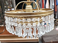Lot 55 - luster met kristallen - afbeelding 2 van  3