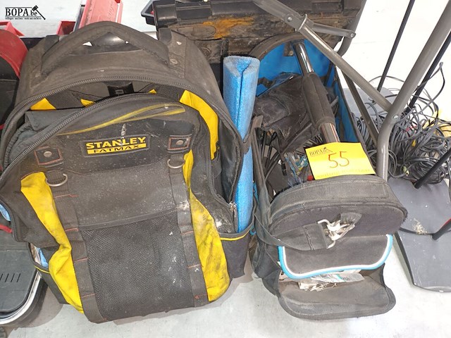 Lot 55 - materiaalkoffers. 2 stuks - afbeelding 1 van  6