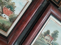 Lot 55 - schilderij olieverf in prachtig kader - r. vanlandeghem - afbeelding 5 van  5
