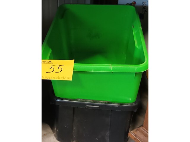 Lot 55 - stapelbakken. 4 stuks - afbeelding 2 van  3