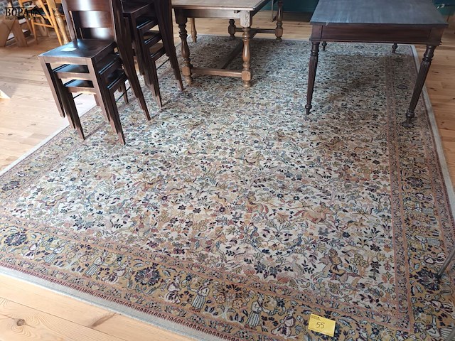 Lot 55 - tabriz perzisch tapijt - afbeelding 1 van  5