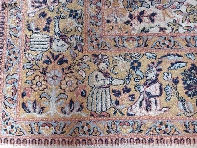 Lot 55 - tabriz perzisch tapijt - afbeelding 4 van  5