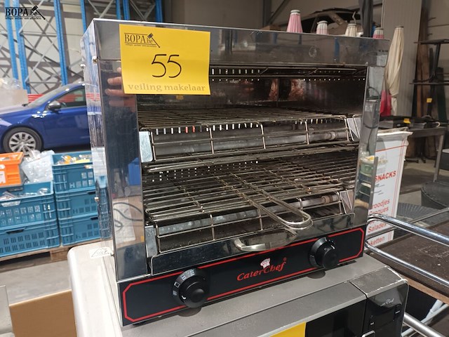 Lot 55 - toaster caterchef - afbeelding 1 van  3