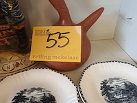 Lot 55 - vintage deco. 6 stuks - afbeelding 3 van  5