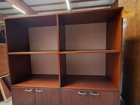 Lot 55 - vintage deense wandkast '60 - afbeelding 3 van  3