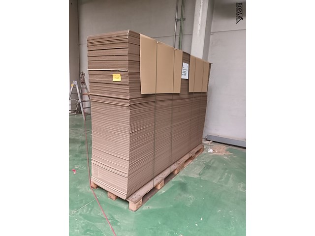 Lot 550 - lot kartonnen bladen - afbeelding 1 van  2
