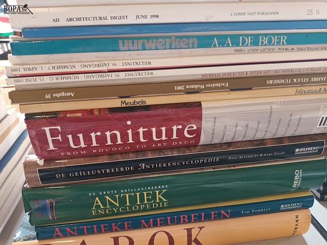 Lot 551 - boeken over antiek. 16 stuks - afbeelding 3 van  4