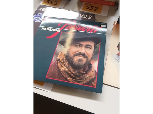 Lot 556 - lp’s pavarotti. 4 stuks - afbeelding 4 van  4
