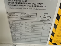 Lot 556 - paneelzaagmachine griggio - afbeelding 4 van  5