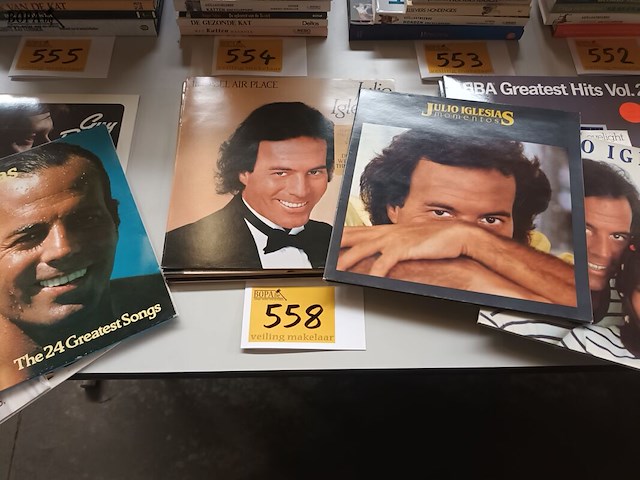 Lot 558 - lp’s julio iglesias. 9 stuks - afbeelding 3 van  3