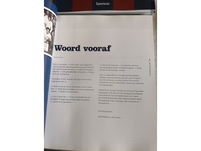 Lot 56 - boeken europacup. 2 stuks - afbeelding 3 van  4