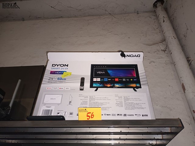 Lot 56 - dyon smart tv 60 cm - afbeelding 3 van  3