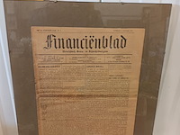 Lot 56 - financiën blad zaterdag 31 januari 1914 - afbeelding 1 van  5