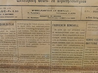 Lot 56 - financiën blad zaterdag 31 januari 1914 - afbeelding 4 van  5