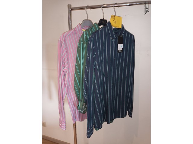 Lot 56 - herenhemd maat s. 3 stuks - afbeelding 1 van  3