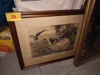 Lot 56 - kaders. 2 stuks - afbeelding 3 van  5