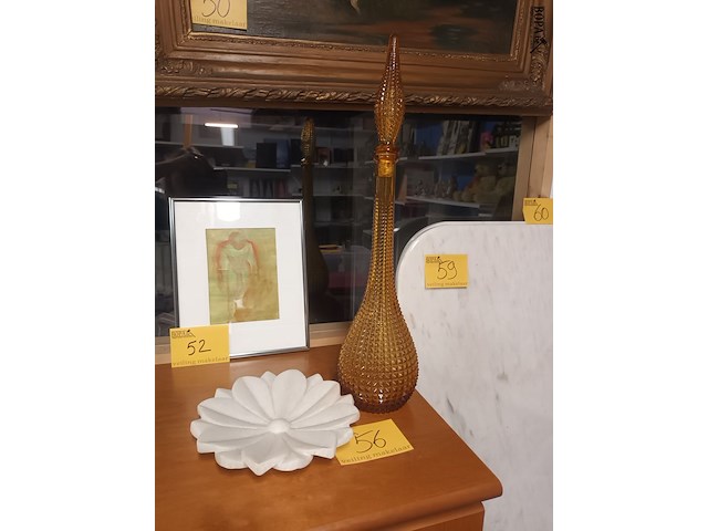 Lot 56 - karaf en schaal - afbeelding 1 van  4