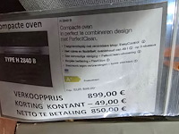 Lot 56 - miele inbouwoven type h 2840 b nieuw - afbeelding 3 van  4