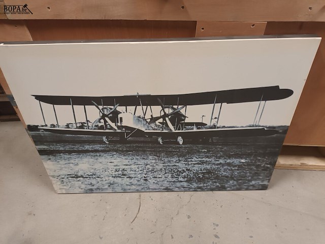 Lot 56 - nostalgische canvas. 2 stuks - afbeelding 3 van  3