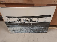 Lot 56 - nostalgische canvas. 2 stuks - afbeelding 3 van  3