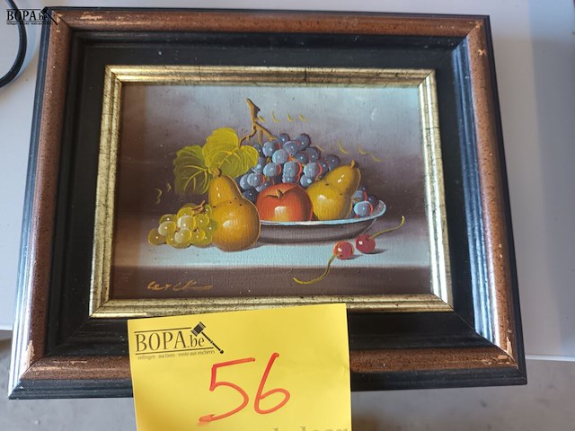 Lot 56 - schilderij fruit - afbeelding 1 van  4