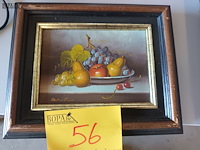Lot 56 - schilderij fruit - afbeelding 1 van  4