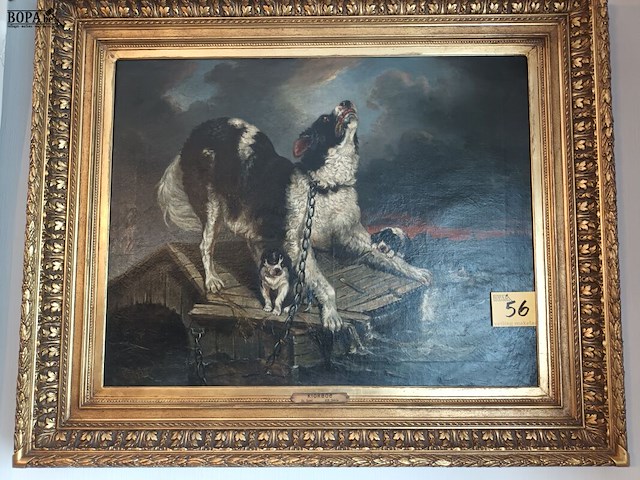 Lot 56 - schilderij kiorboe - afbeelding 1 van  6