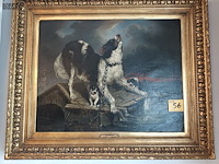 Lot 56 - schilderij kiorboe - afbeelding 1 van  6