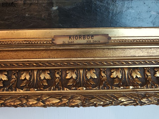Lot 56 - schilderij kiorboe - afbeelding 3 van  6