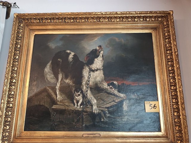Lot 56 - schilderij kiorboe - afbeelding 6 van  6